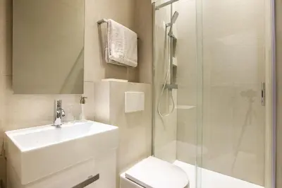 Salle de bains dans l'établissement Le Confidentiel - Quai de Seine