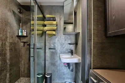 Salle de bains dans l'établissement Bel appart lumineux et cosy