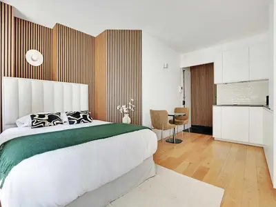 Plan de l'établissement Cozy Studio with Balcony 2 Guests Paris 16th