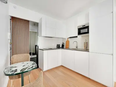 Plan de l'établissement Cozy Studio with Balcony 2 Guests Paris 16th
