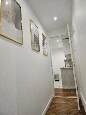 Cuisine ou kitchenette dans l'établissement Appartement entier, 2 chambres