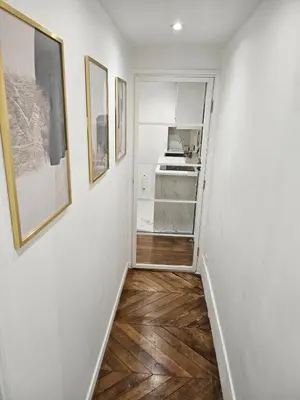 Cuisine ou kitchenette dans l'établissement Appartement entier, 2 chambres