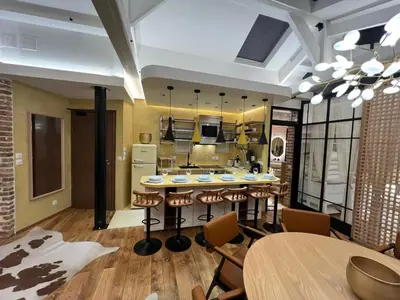 Cuisine ou kitchenette dans l'établissement Appartement haut standing 3 pieces