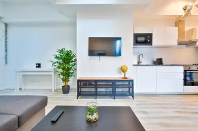 Cuisine ou kitchenette dans l'établissement Best 8 Personnes Montrouge