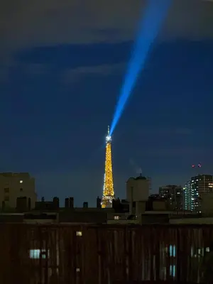 Plan de l'établissement Cocoon 6p, Terrace with Eiffel Tower & Seine View