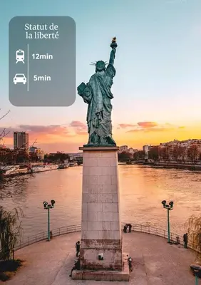 Lieu d'intérêt à proximité de l'appartement