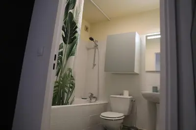 Salle de bains dans l'établissement Magnifique studio emplacement premium