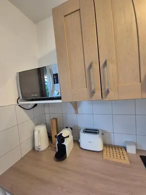Cuisine ou kitchenette dans l'établissement Magnifique studio emplacement premium