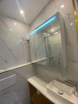 Salle de bains dans l'établissement Studio cosy près de l'Opéra avec lumière naturelle