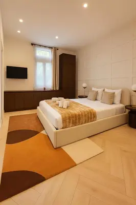 Un ou plusieurs lits dans un hébergement de l'établissement Elegant Studio Paris X, Gare du Nord