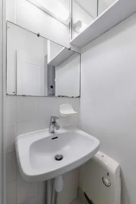 Salle de bains dans l'établissement Studio Cosy proche tour Eiffel - Paris 7 - 2P