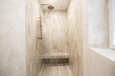 Salle de bains dans l'établissement Chic Flat in Paris Center