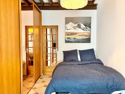 Un ou plusieurs lits dans un hébergement de l'établissement Appartement Central St Germain
