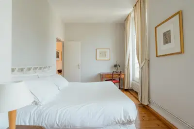 Un ou plusieurs lits dans un hébergement de l'établissement Veeve - Le Marais Retreat