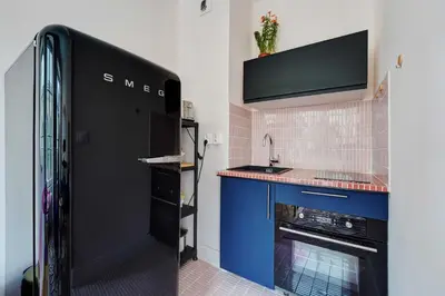 Cuisine ou kitchenette dans l'établissement Spacious Studio - 2P 43m² - Montorgueil Louvre