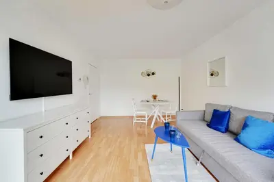 Télévision ou salle de divertissement dans l'établissement Modern studio - 2P - Levallois-Perret