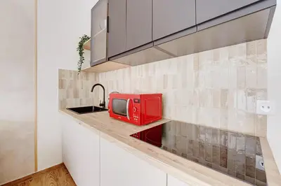 Cuisine ou kitchenette dans l'établissement 