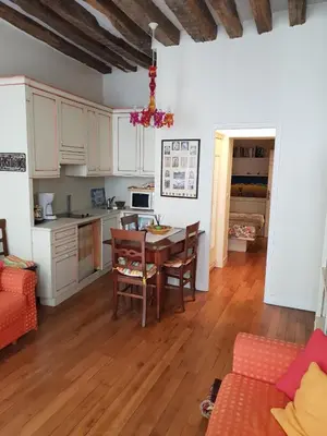 Cuisine ou kitchenette dans l'établissement Transparent Marais