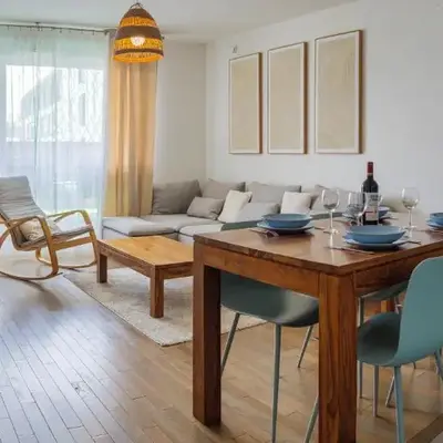 Elegant and Spacious 3-Bedroom Apartment with Private Balcony