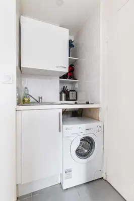 Cuisine ou kitchenette dans l'établissement Elegant Studio voltaire- Paris 11 - 2P