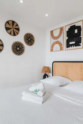 Un ou plusieurs lits dans un hébergement de l'établissement Elegant Studio voltaire- Paris 11 - 2P
