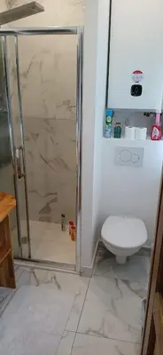 Salle de bains dans l'établissement Studio familial