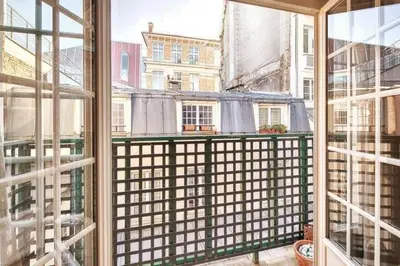 Balcon ou terrasse dans l'établissement Ganneron - CI - Welcoming studio for 2p - Paris 18