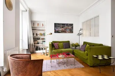 Plan de l'établissement Bertin Poirée 2 - CI - Apt charmant à 2 pas de la Seine