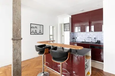 Plan de l'établissement Bertin Poirée 2 - CI - Apt charmant à 2 pas de la Seine