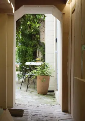 Jardin de l'établissement Studio jardin privé paris centre