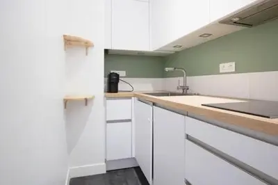 Cuisine ou kitchenette dans l'établissement Dumoncel - KP - Chic and cozy apt in the 14th arrondissement