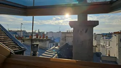 Balcon ou terrasse dans l'établissement On the rooftops of Paris - Marais