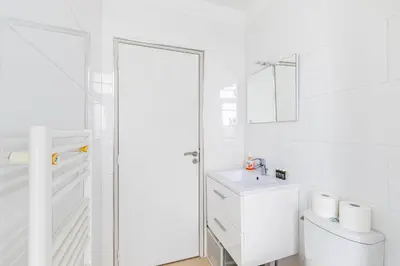 Salle de bains dans l'établissement GuestReady - Serene base two steps from Paris