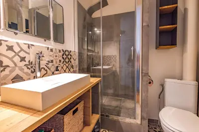Salle de bains dans l'établissement 4 Guests Flat - Turbigo