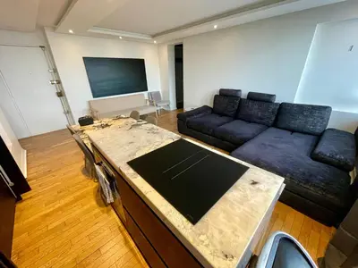 Coin salon dans l'établissement Appartement Vicat Porte de Versailles