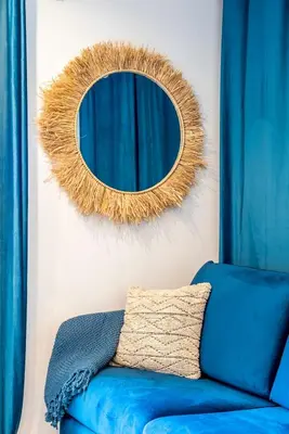 Coin salon dans l'établissement Keyz - Central 2 Bedrooms near the Picasso Museum