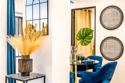 Coin salon dans l'établissement Keyz - Central 2 Bedrooms near the Picasso Museum