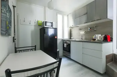Plan de l'établissement Flat 3P 1BDR near Montmartre Sacré Coeur