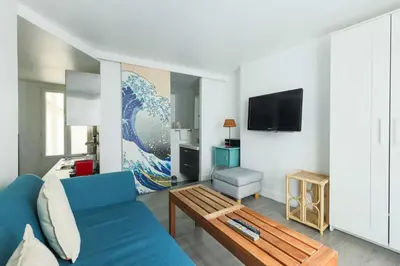Plan de l'établissement Flat 3P 1BDR near Montmartre Sacré Coeur
