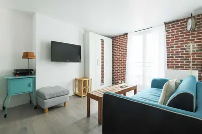 Plan de l'établissement Flat 3P 1BDR near Montmartre Sacré Coeur