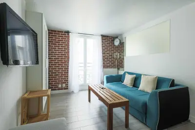 Plan de l'établissement Flat 3P 1BDR near Montmartre Sacré Coeur