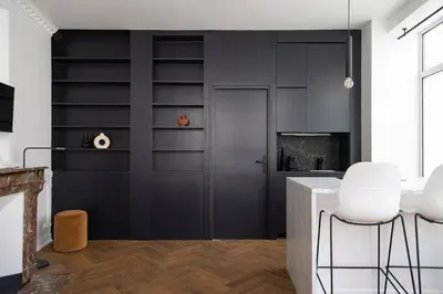 Télévision ou salle de divertissement dans l'établissement Modern apartment in Nation