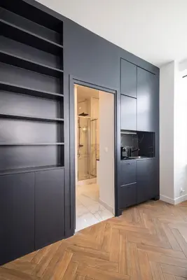 Cuisine ou kitchenette dans l'établissement Modern apartment in Nation