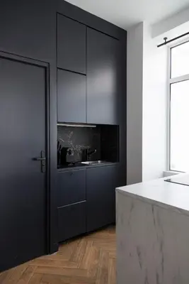 Cuisine ou kitchenette dans l'établissement Modern apartment in Nation