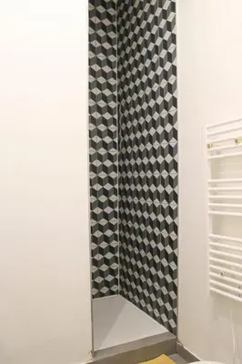 Salle de bains dans l'établissement Studio cosy À deux pas de Montmartre