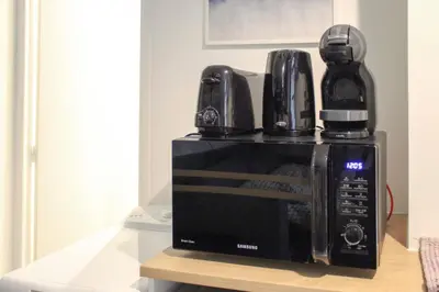 Plateau bouilloire dans l'établissement Studio cosy À deux pas de Montmartre