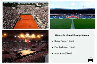 Tennis ou squash au sein de l'appartement ou à proximité