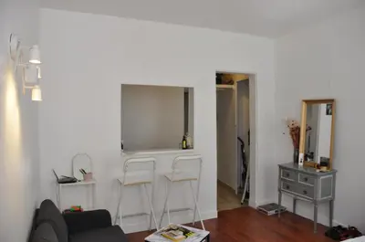 Cuisine ou kitchenette dans l'établissement Appartement Buttes Chaumont