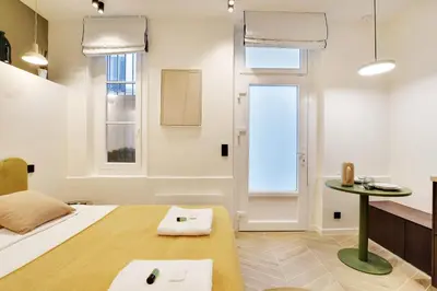 Un ou plusieurs lits dans un hébergement de l'établissement PARIS 11 - Magnifique suite L020