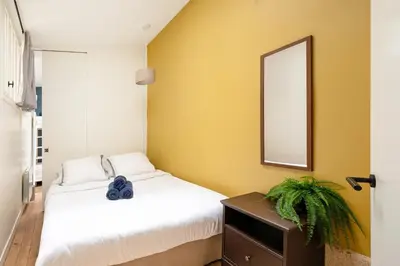 Un ou plusieurs lits dans un hébergement de l'établissement Elegant Flat - 6 Guests - Saint Germain des Prés